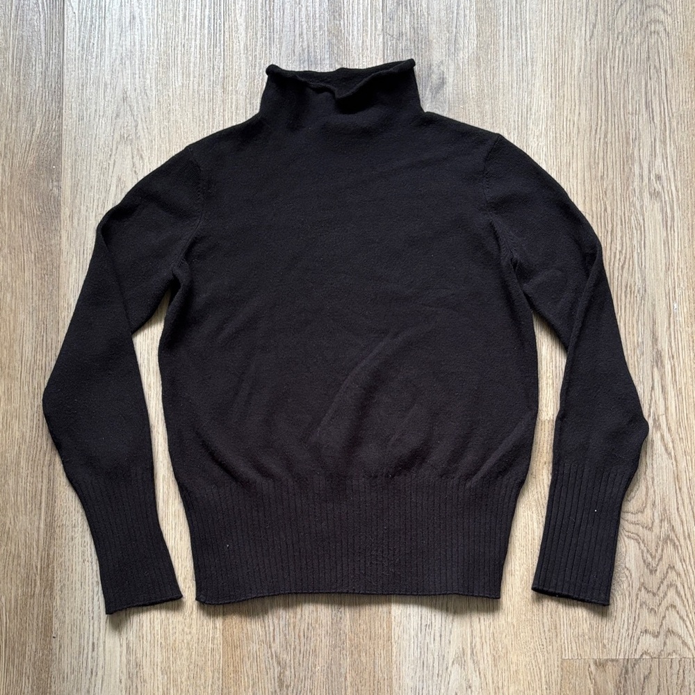 French Connection Black Turtleneck Sweater